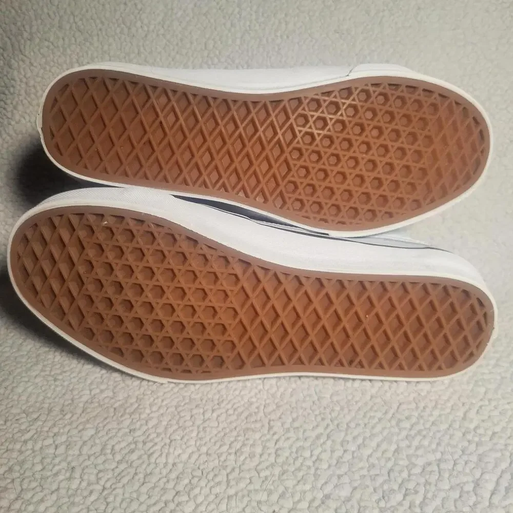 VANS Sk8-Hi Old Skool Suede Canvas Sneaker Lt Blue/White - Size 7(M), 8.5(W) - Picture 6 of 9